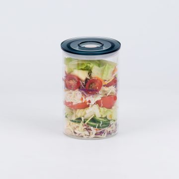 玻璃真空罐-大 | 900ml | 沙拉罐 | 真空保鮮罐 | 隔夜燕麥罐