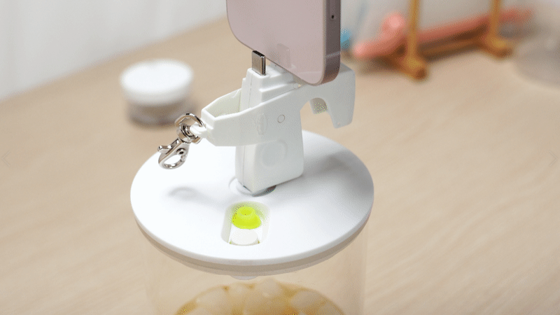 玻璃真空罐-真空指示筏下降圖