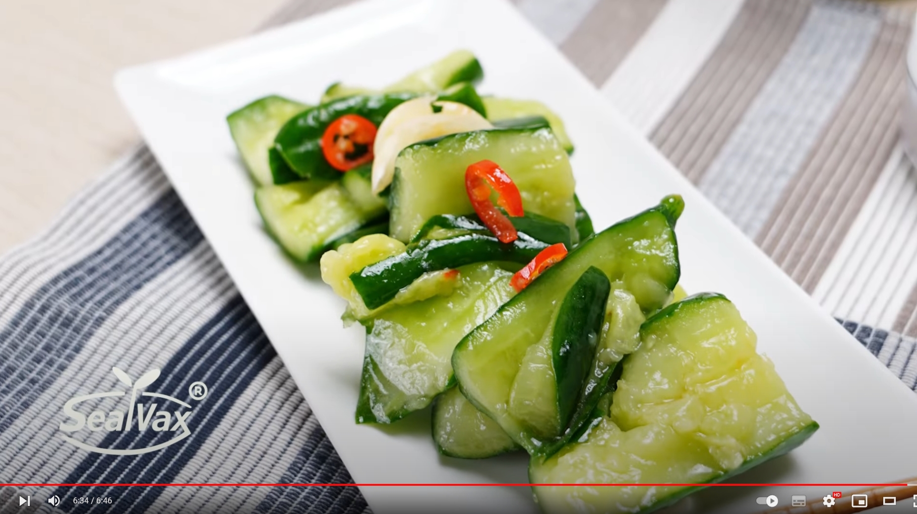 玻璃真空罐-涼拌小黃瓜 真空醃漬快速爽脆