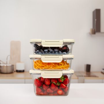 蘿拉廚房 | 美國SealVax玻璃真空盒(1大+2中)含真空機 | 玻璃真空盒 蘿拉廚房 | 美國SealVax玻璃真空盒(1大+2中)含真空機 | 玻璃真空盒