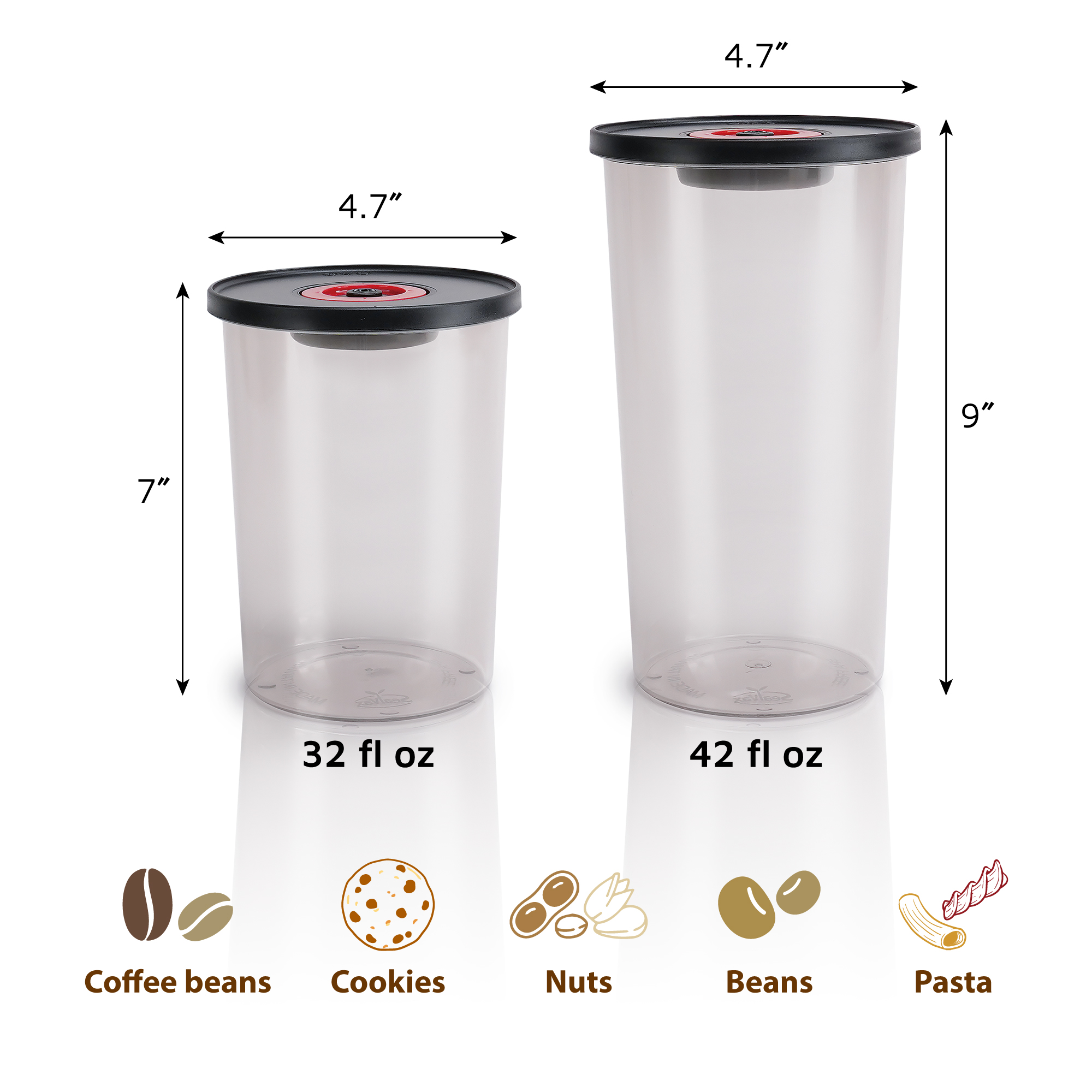 蓋力嗨真空罐尺寸與適用範圍說明圖