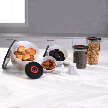 蓋力嗨全系列商品-真空盒(1大+1中+1小)+真空罐(1大+1小)+超微米真空機+VOYD真空機