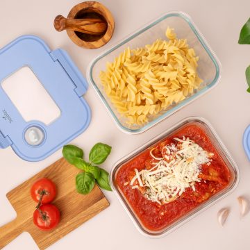 玻璃真空盒(1大+1中)藍色+SEASON•SEAL真空機 | 真空保鮮盒 | 醃肉神器 | 密封盒推薦 | 保存容器 玻璃真空盒(1大+1中)藍色+SEASON•SEAL真空機 | 真空保鮮盒 | 醃肉神器 | 密封盒推薦 | 保存容器