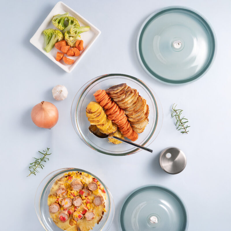 DSC05191-ok SeasonSeal圓形玻璃真空盒組(1大+1中)含雙模式真空機