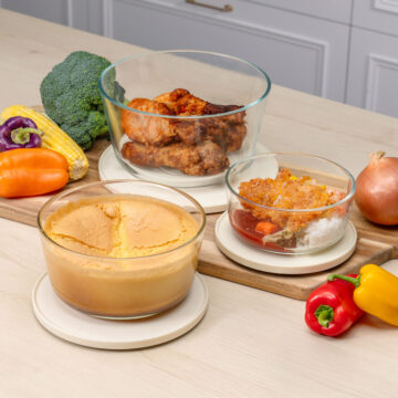 [蓋力嗨Plus]圓形玻璃真空盒3件組