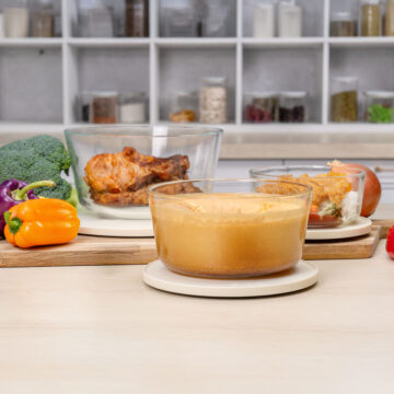 [蓋力嗨Plus]圓形玻璃真空盒3件組