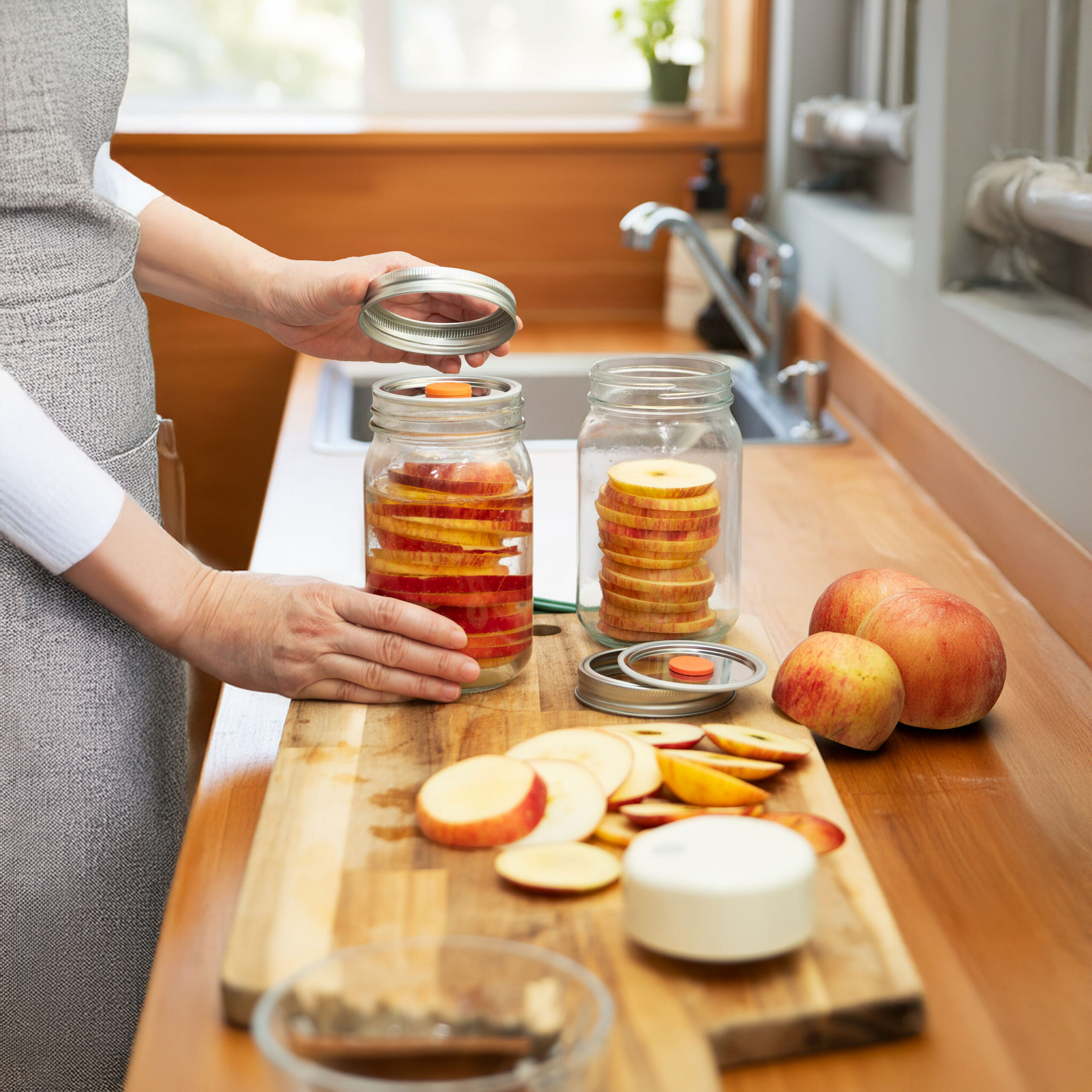 MasonSeal寬口真空梅森罐不鏽鋼蓋