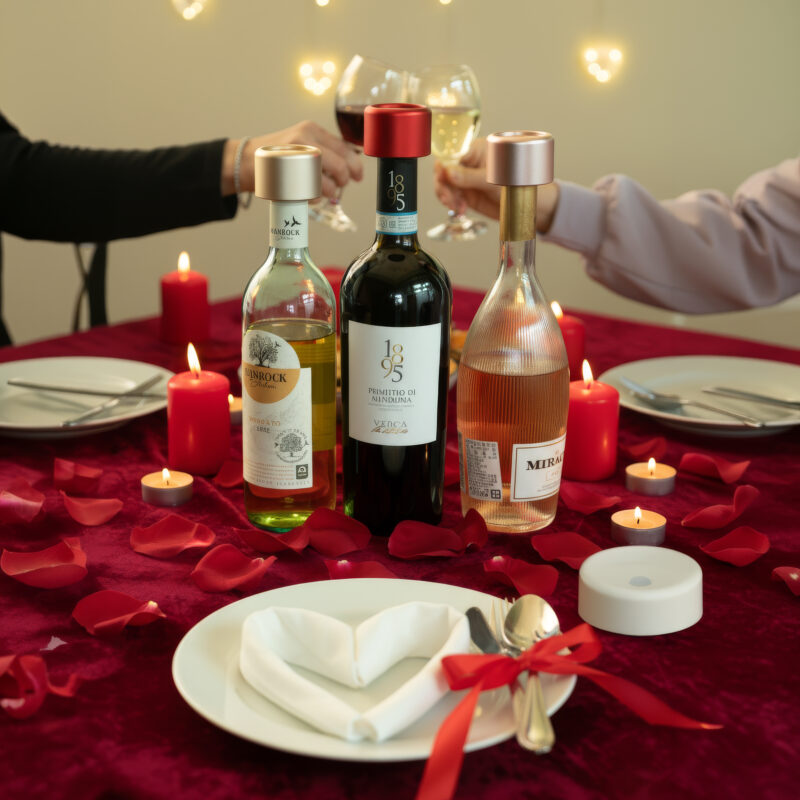 VinCap真空酒瓶塞3入組含真空機