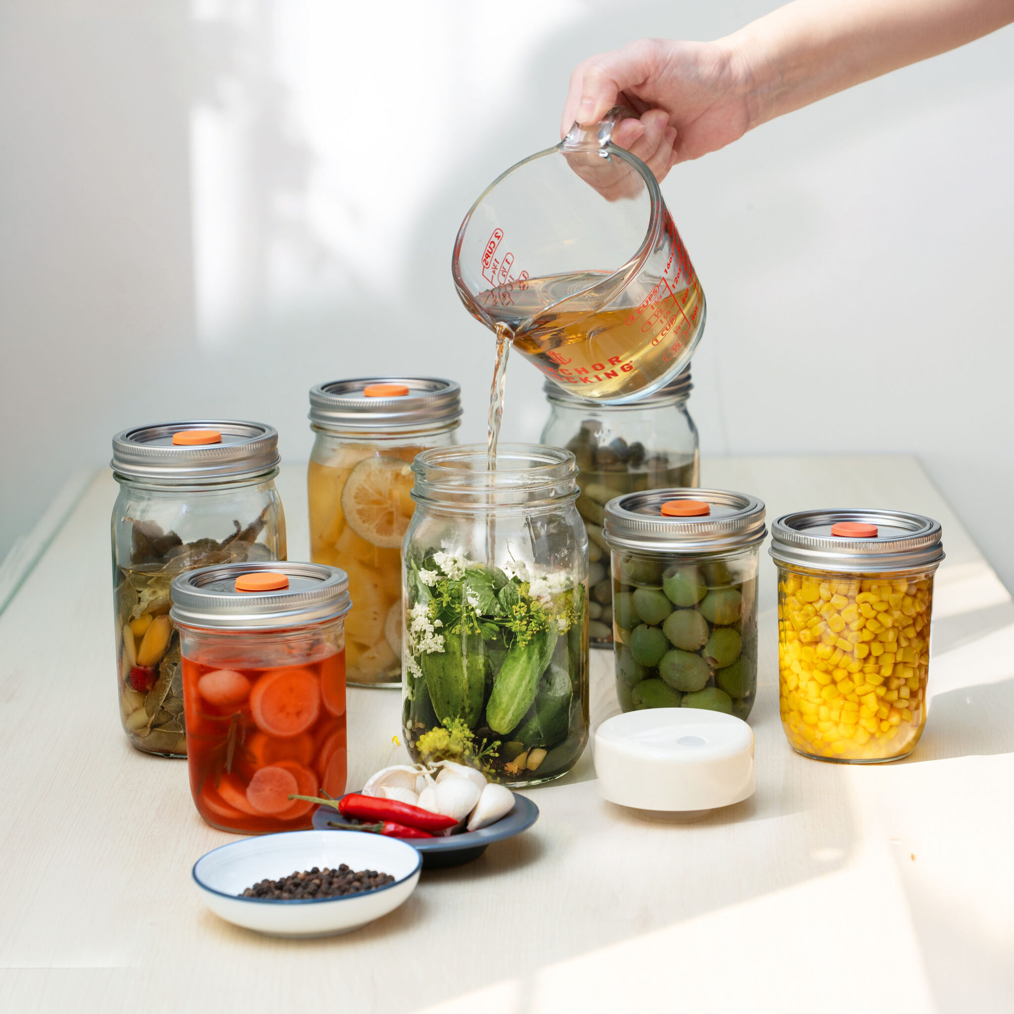 MasonSeal真空梅森罐 | 醃製物保存