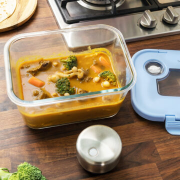 玻璃真空盒(1中)含SeasonSeal雙模式真空機 - 藍色冬季版