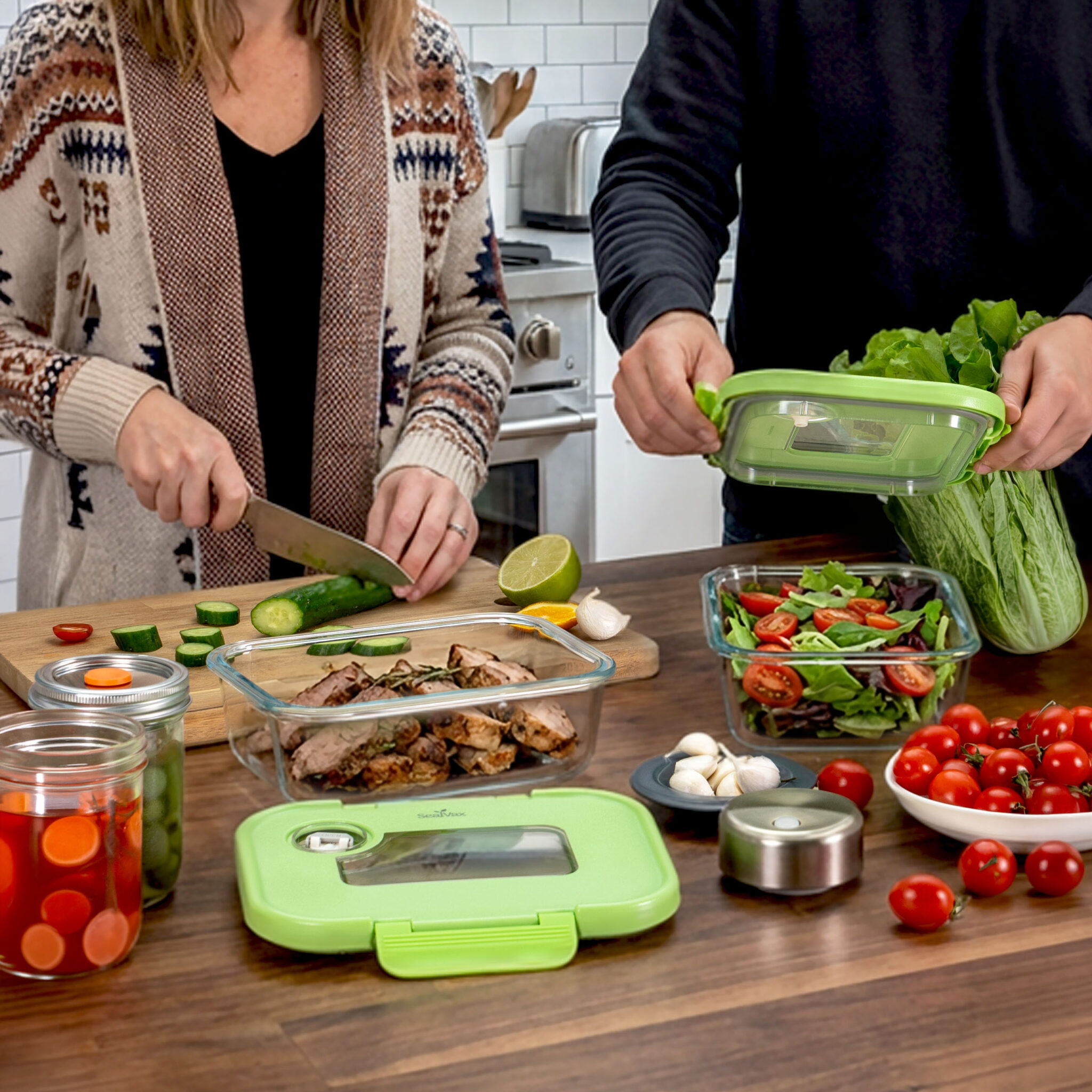 SeasonSeal玻璃真空盒 | 春季綠色
